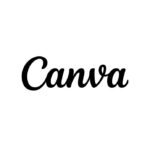Canva White Icon